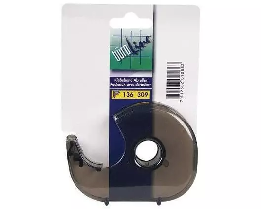 Büroline Tischabroller 19 mm x 33 m, Schwarz