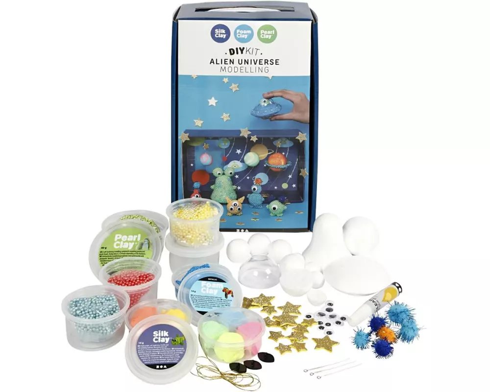 Creativ Company Modelliermasse Set Alien Universum