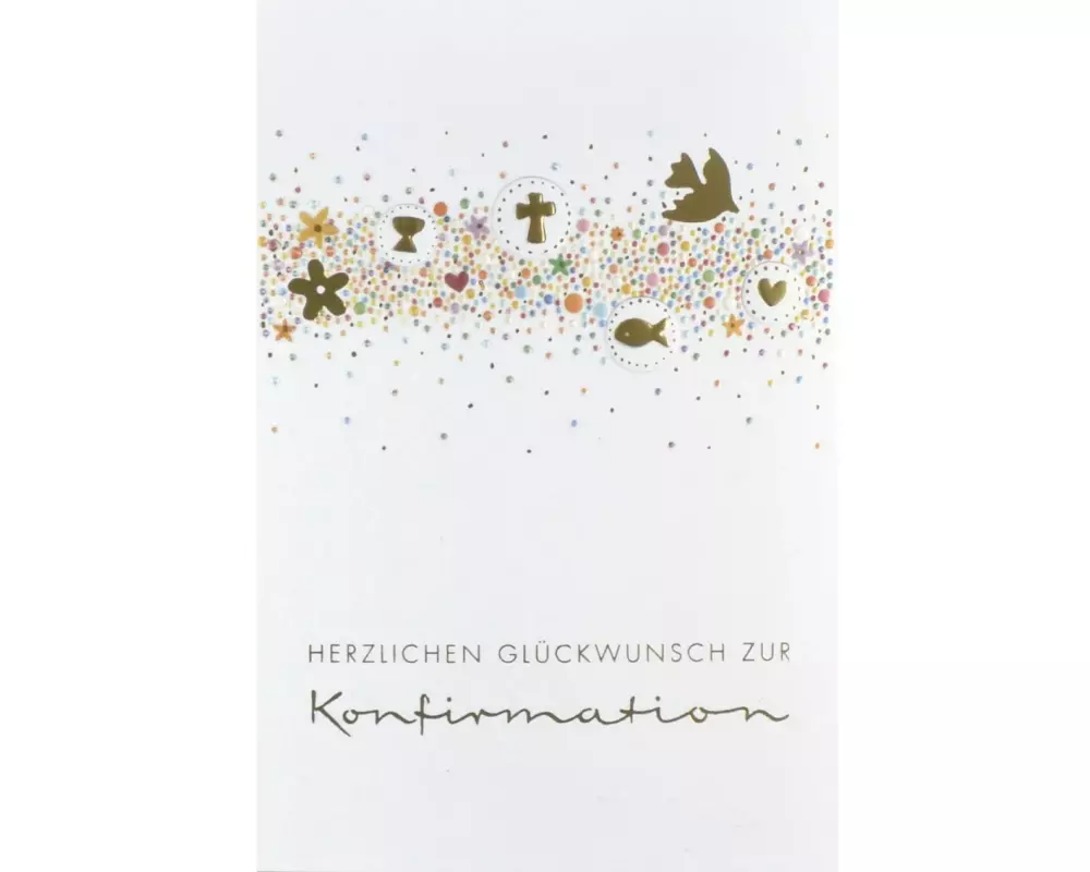 ABC Grusskarte B6 Herzlichen Glückwunsch