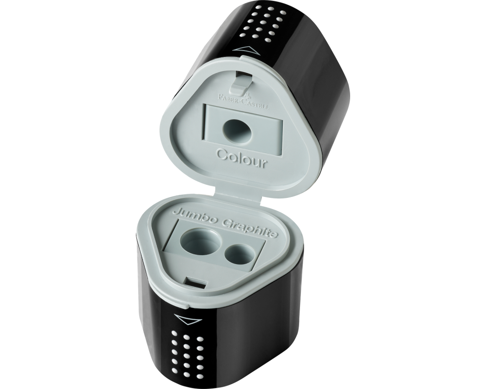 FABER-CASTELL Spitzer Grip 2001 283899 schwarz