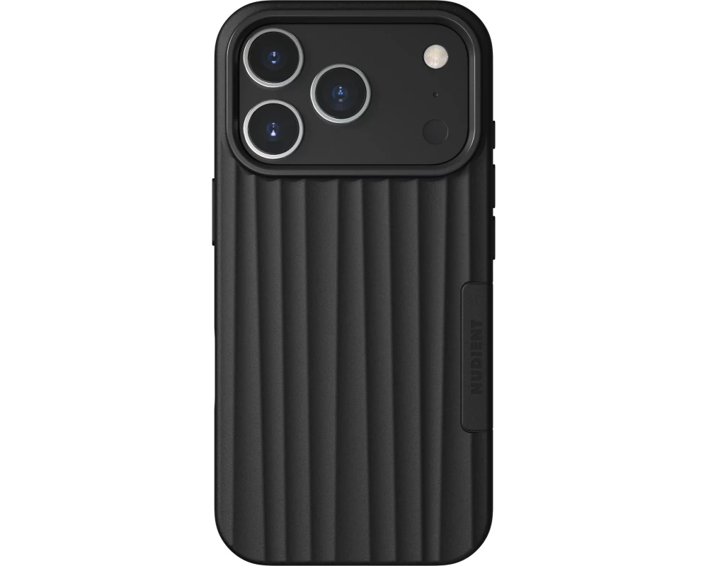 Nudient Back Cover Bold MagSafe iPhone 17 Pro Charcoal Black