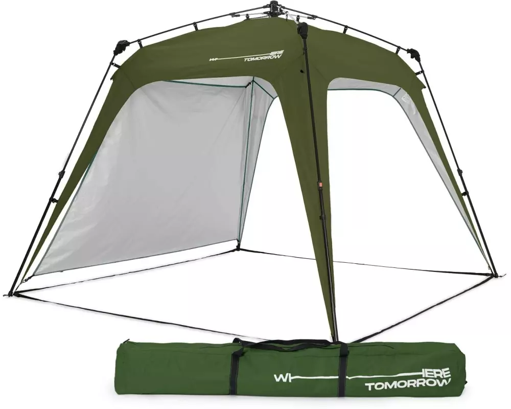 Where tomorrow Pavillon Pop Up - Dunkelgrün