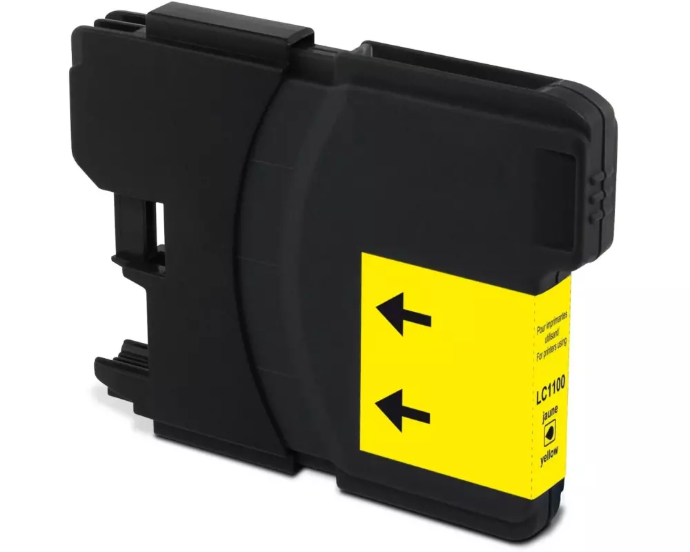 Generic Ink Tinte Brother LC1100Y Yellow