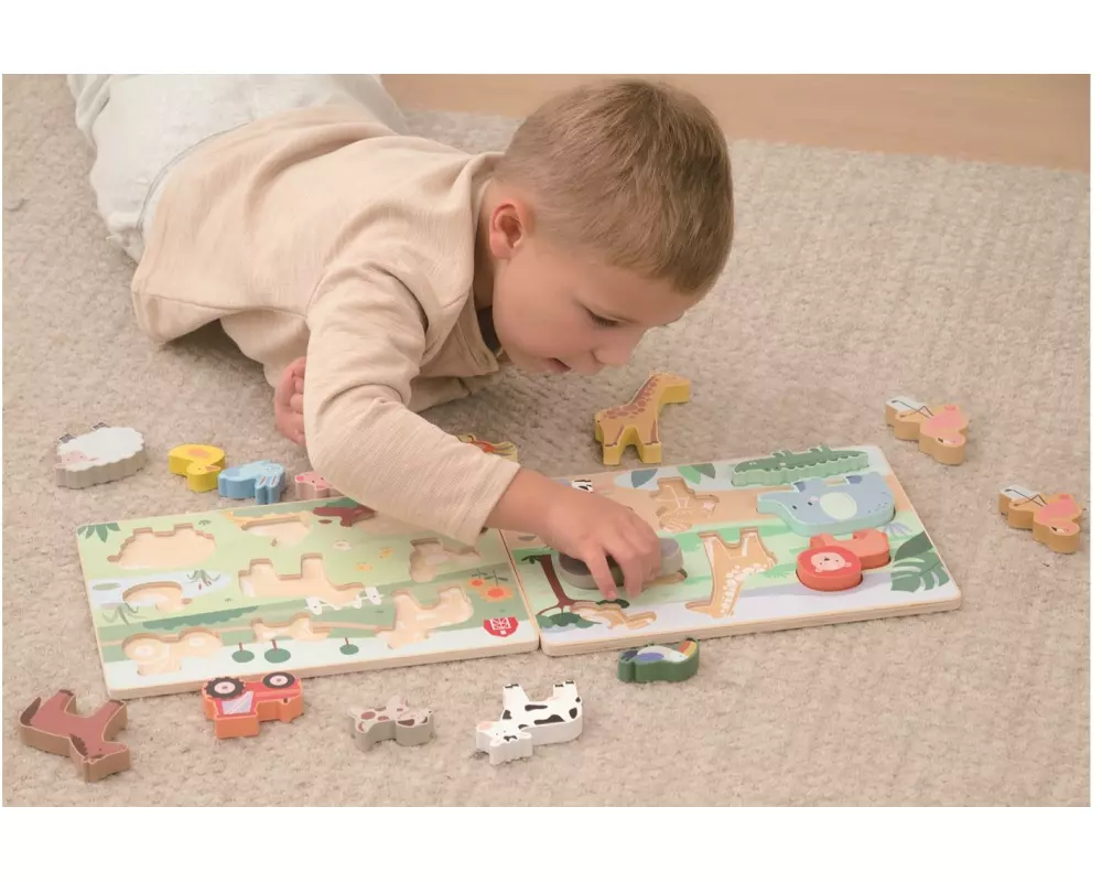 Spielba Holzspielwaren Puzzle 3D Safari 3D Safari Holz