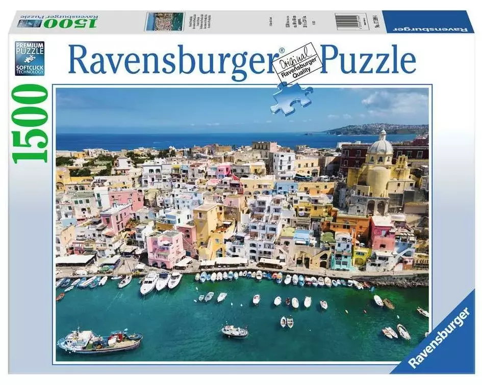Ravensburger Puzzle Blick auf Procida