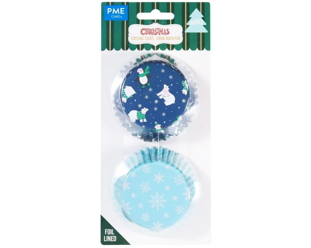 PME Snow Much Fun Cupcake Cases