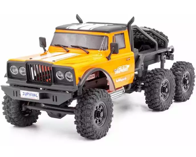 Hobbytech Scale Crawler CRX18 Flat Cage 6x6 Orange, RTR, 1:18