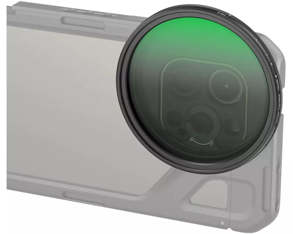 Smallrig Aufsteckbarer VND-Filter ND2-ND32 (1-5 Stop) 67mm M-mount