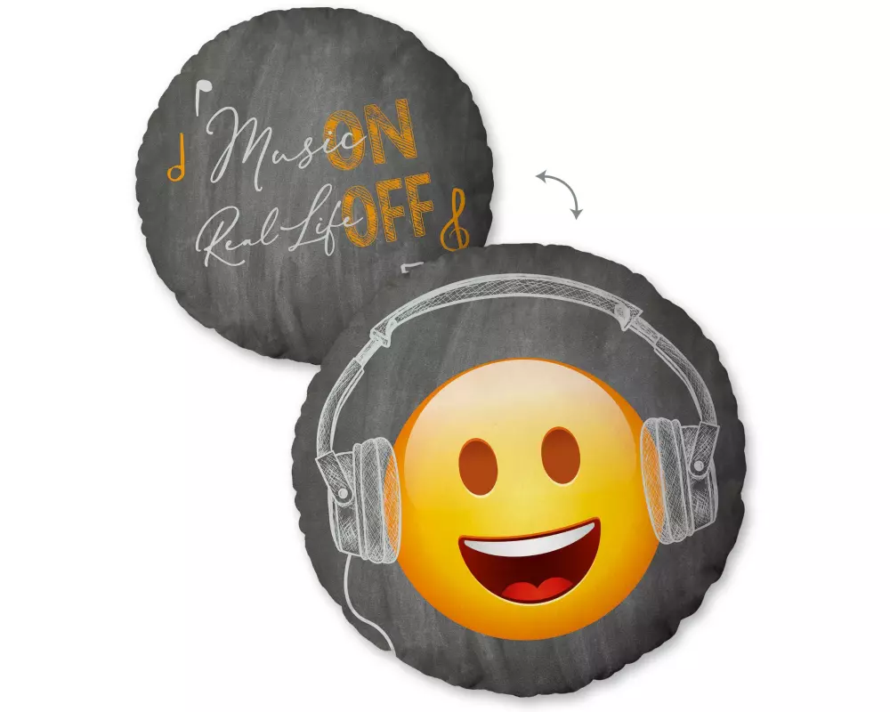 Herding Kissen Emoji Ø 40 cm