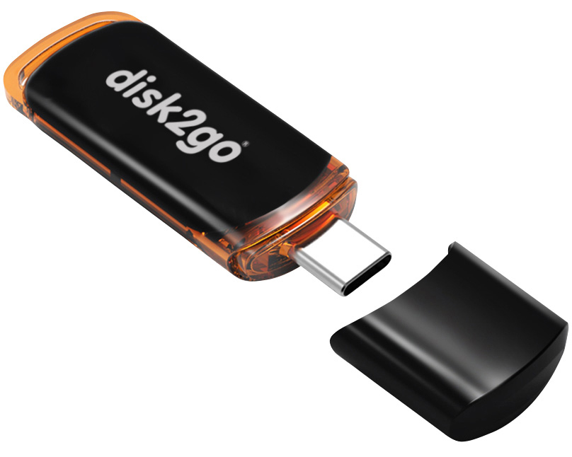 DISK2GO USB-Stick solo 512GB 30006627 Type C USB 3.2