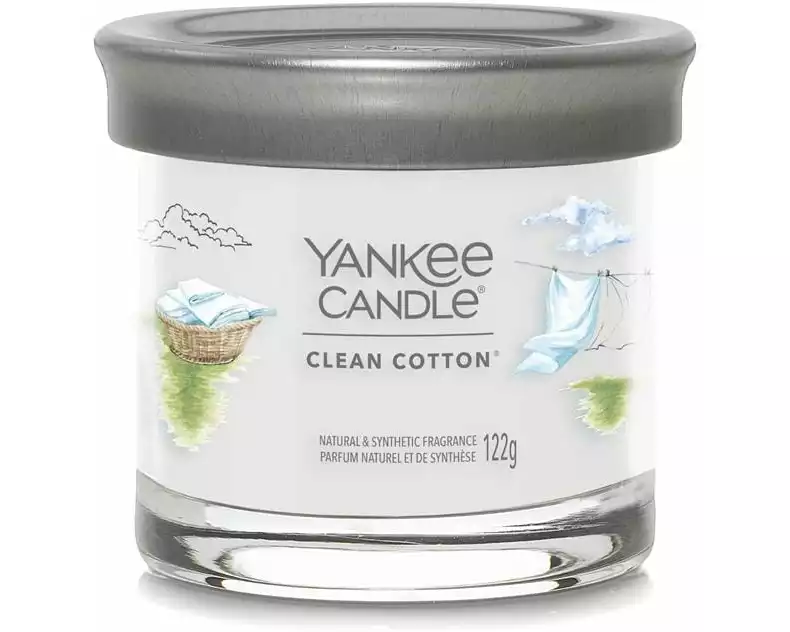 Yankee Candle Signature Duftkerze Clean Cotton Signature Small Tumbler