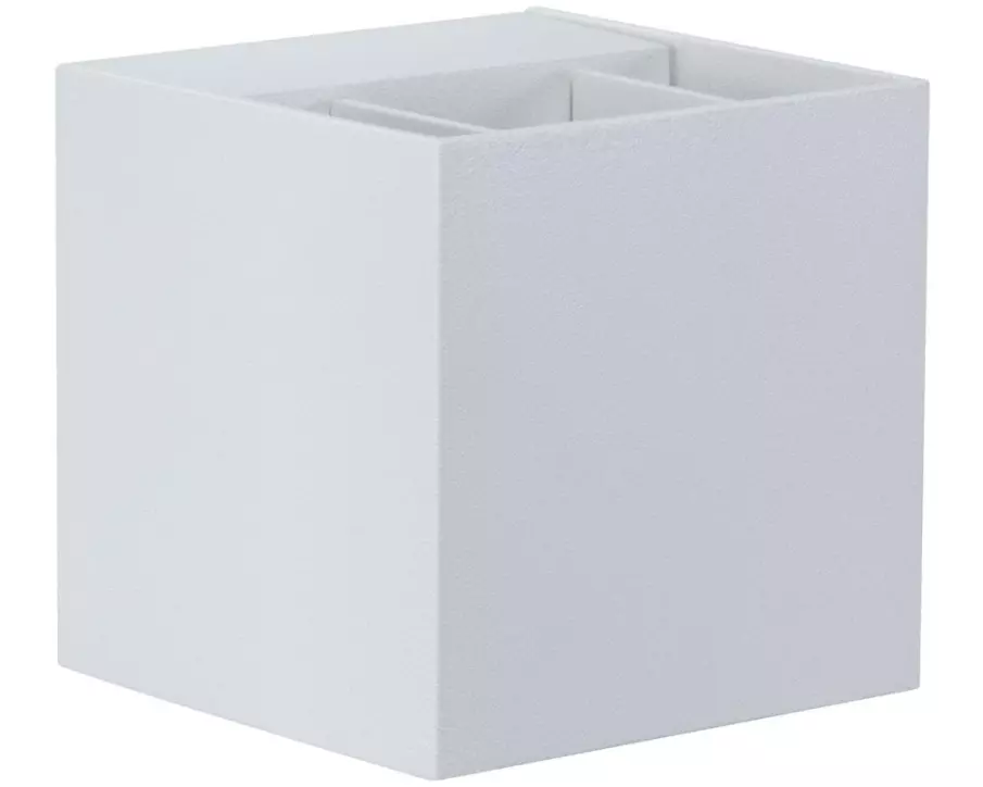 Paulmann Wandleuchte Cybo 8 x 8 cm, 2 x 3 W, 2700 K, Weiss