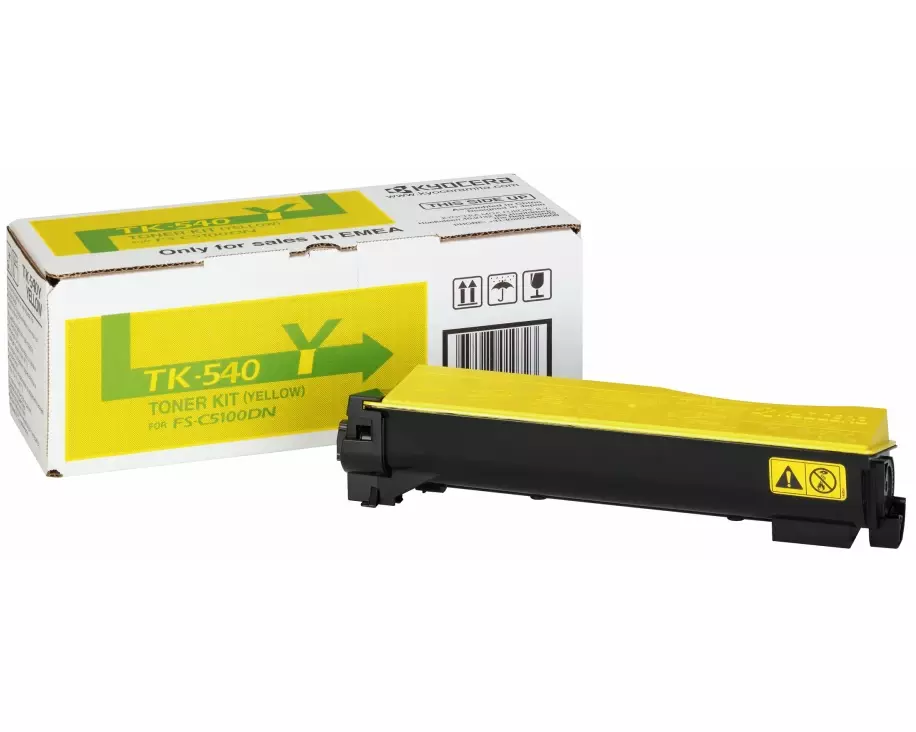 KYOCERA TK-540 Toner yellow Std Capacity 4.000 pages