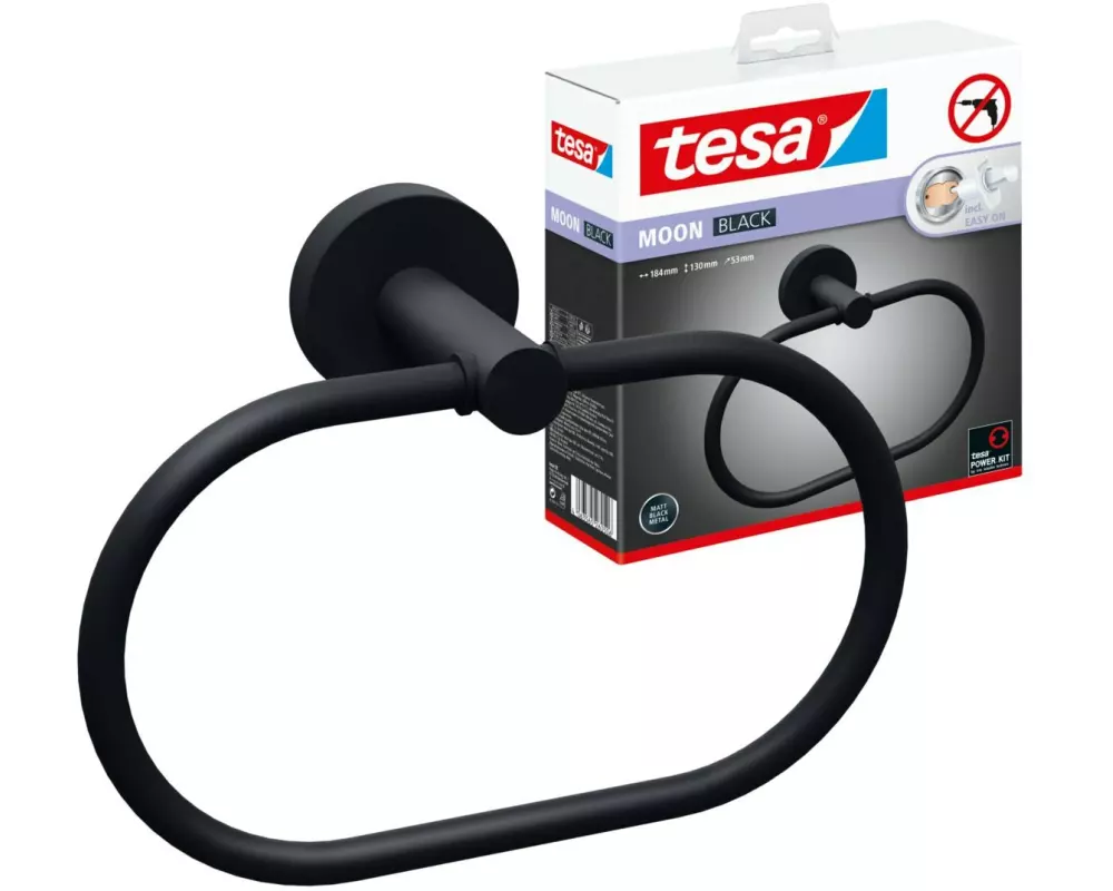 tesa MOON Schwarz