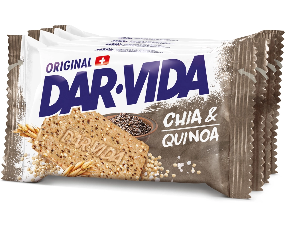 DAR-VIDA Snack Chia & Quinoa 4 x 46 g