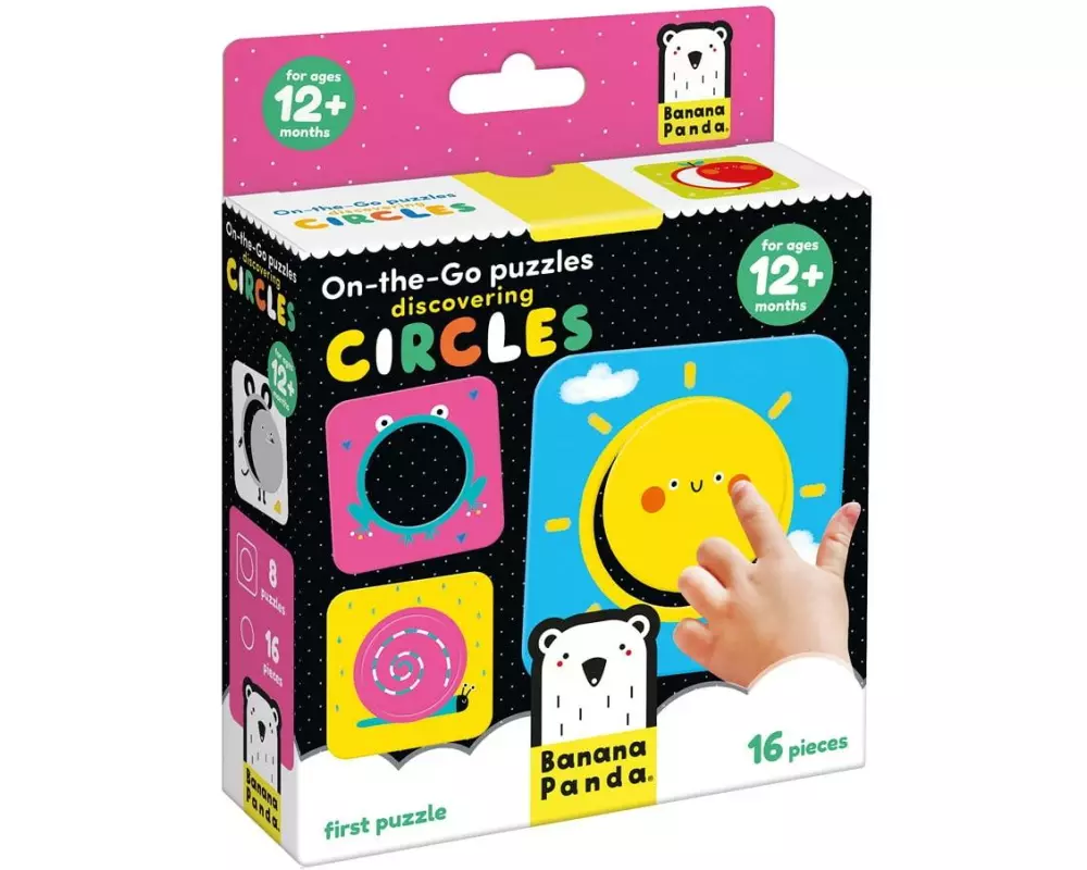 Banana Panda Puzzle On-the-Go Discovering Circles