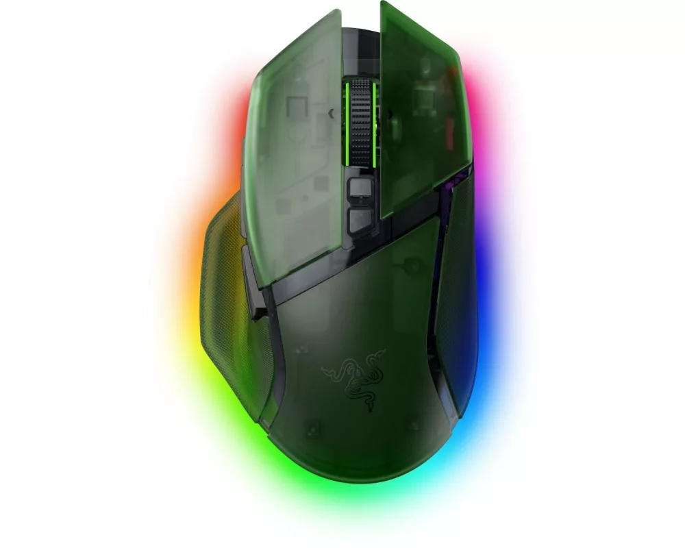 Razer Gaming-Maus Basilisk V3 Pro 35K – Phantom Green Edition