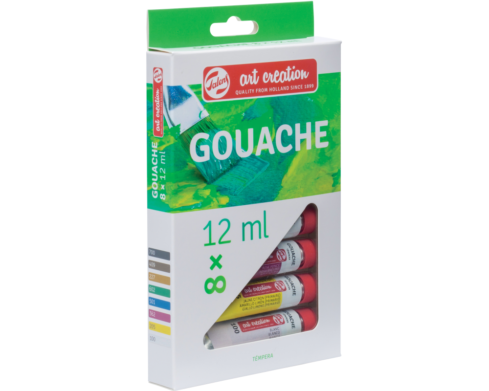 TALENS Gouache Set 9021608M Art Creation, 8x12ml