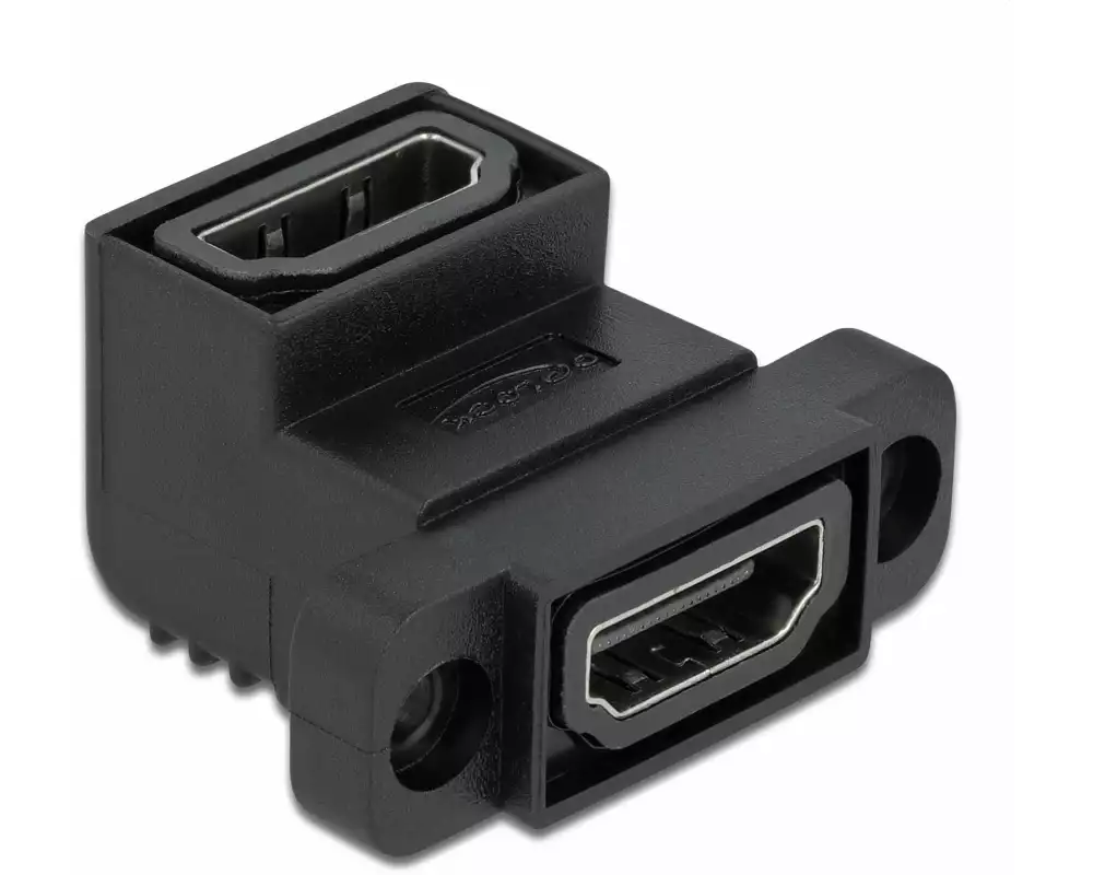 Delock Adapter gewinkelt HDMI - HDMI