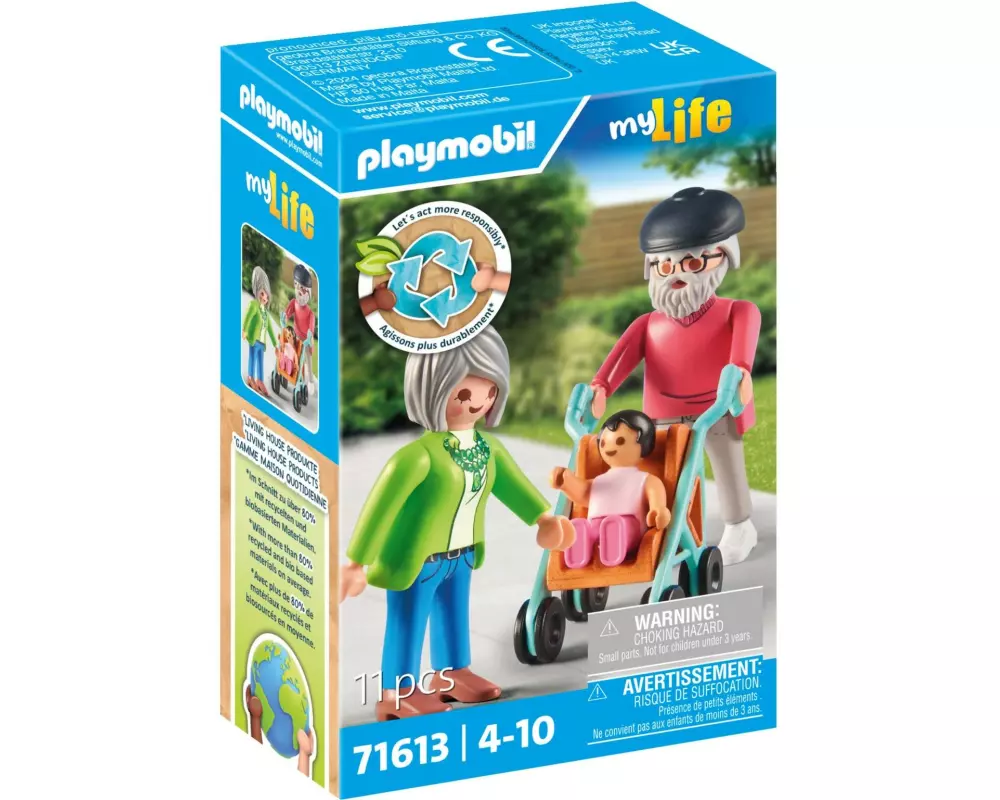 Playmobil My Life Grosseltern mit Baby 71613