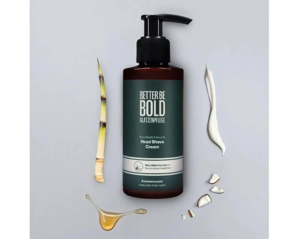 BETTER BE BOLD Glatzen Rasiercreme BBB HEAD SC Ultra-Glide-Effekt 150 ml