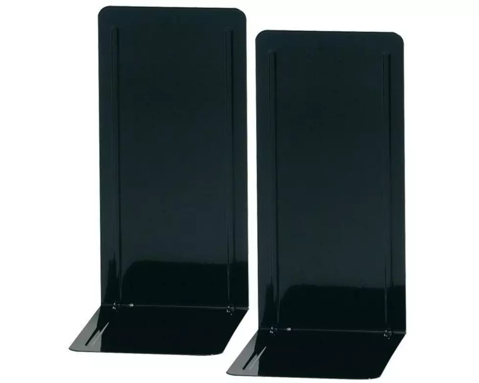 Maul Buchstützen-Set Grösse S Schwarz, Metall