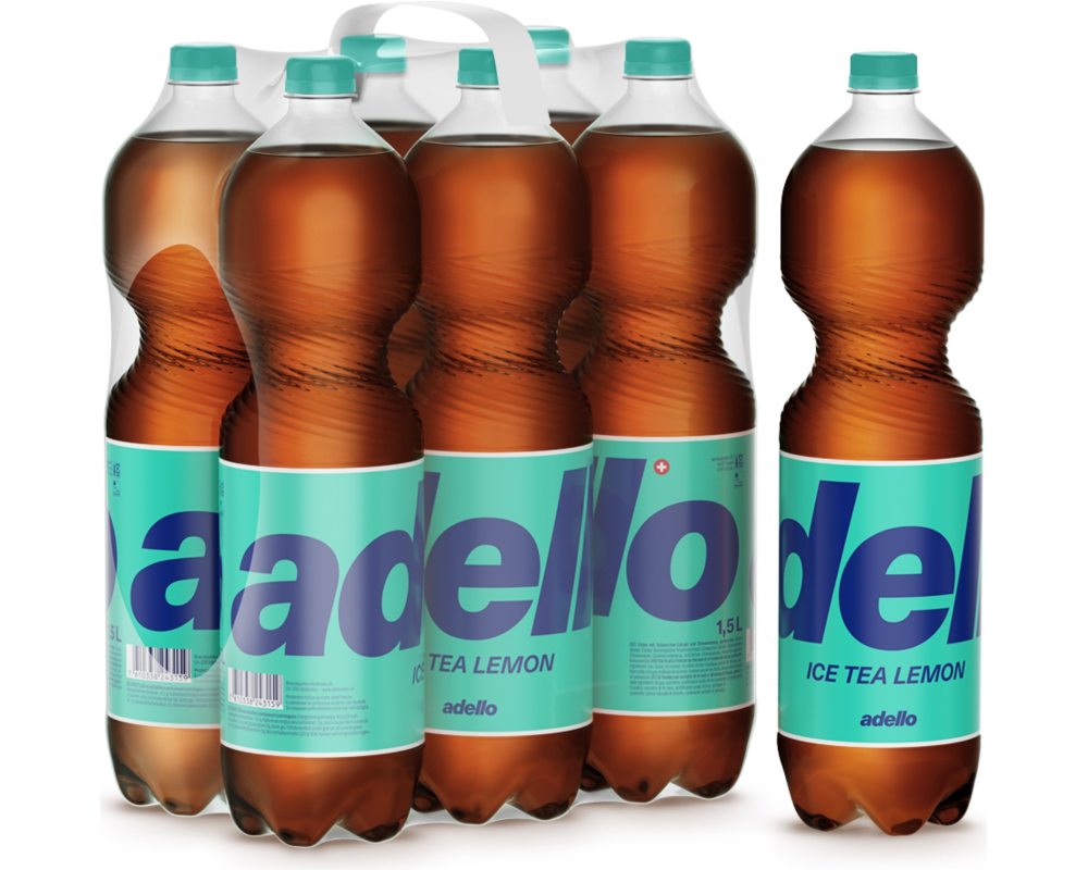 ADELBODNER Ice Tea Lemon 264055 150 cl, 6 Stk.