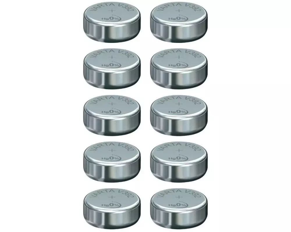 Varta Knopfzelle V392 , 10 Stück