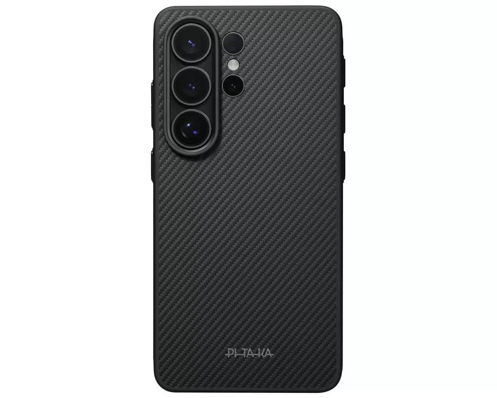 PITAKA Aaron Button Cairn Case Galaxy S26 Ultra Magsafe, Schw./Grau
