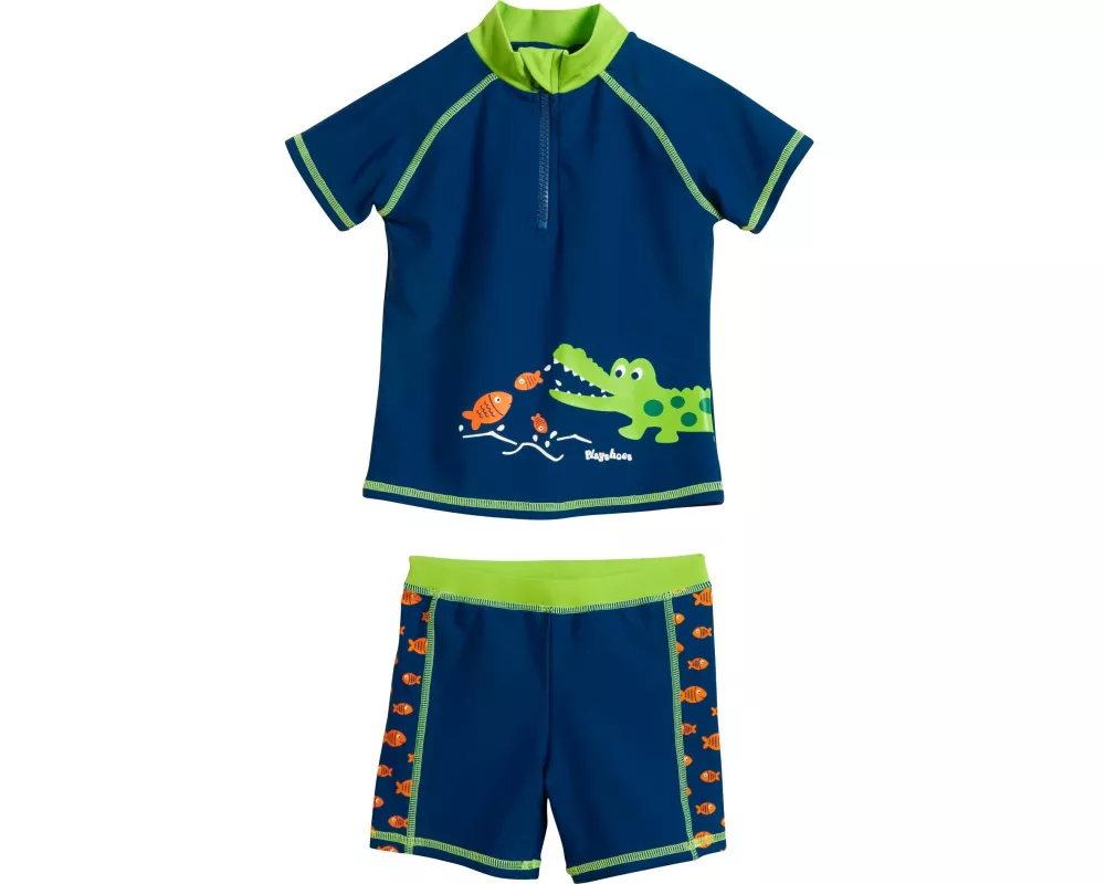 Playshoes UV-Badebekleidungsset Krokodil Gr. 110/116