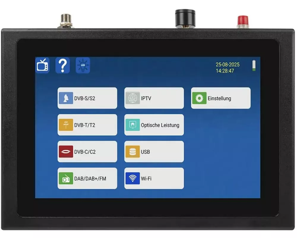 CE Touch-Messgerät Megasat HD 7 Combo V2