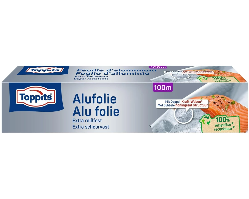 Toppits Alufolie Maxipack 100 m
