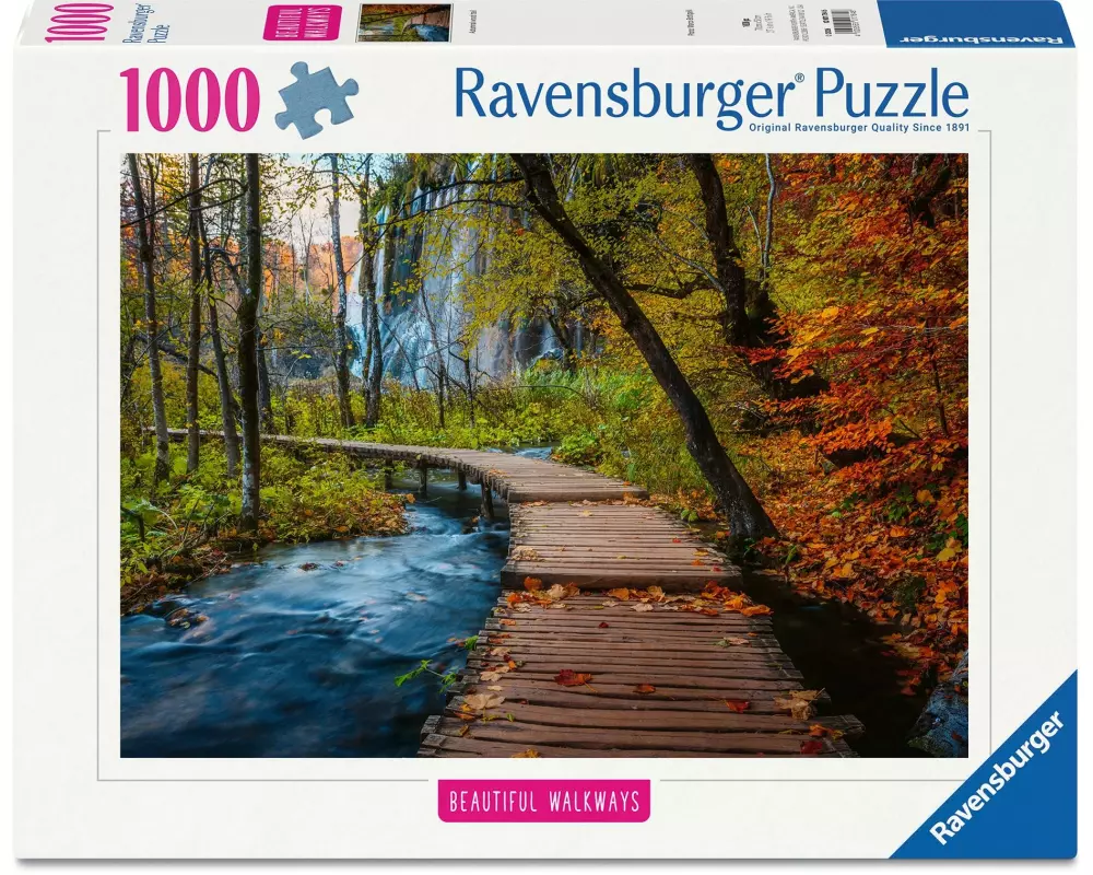 Ravensburger Puzzle Herbstlicher Waldweg 1000 Teile