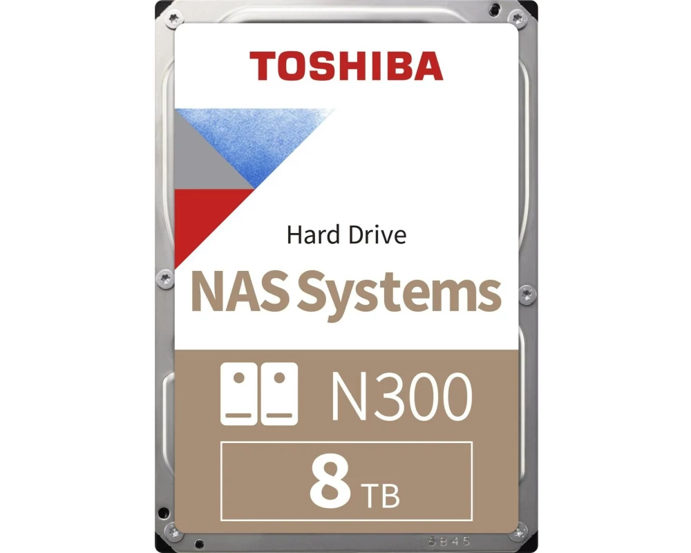 Toshiba Harddisk N300 3.5" SATA 8 TB