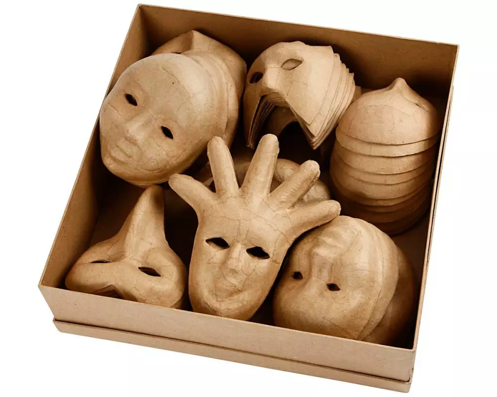Creativ Company Papp-Maske 60 Stück