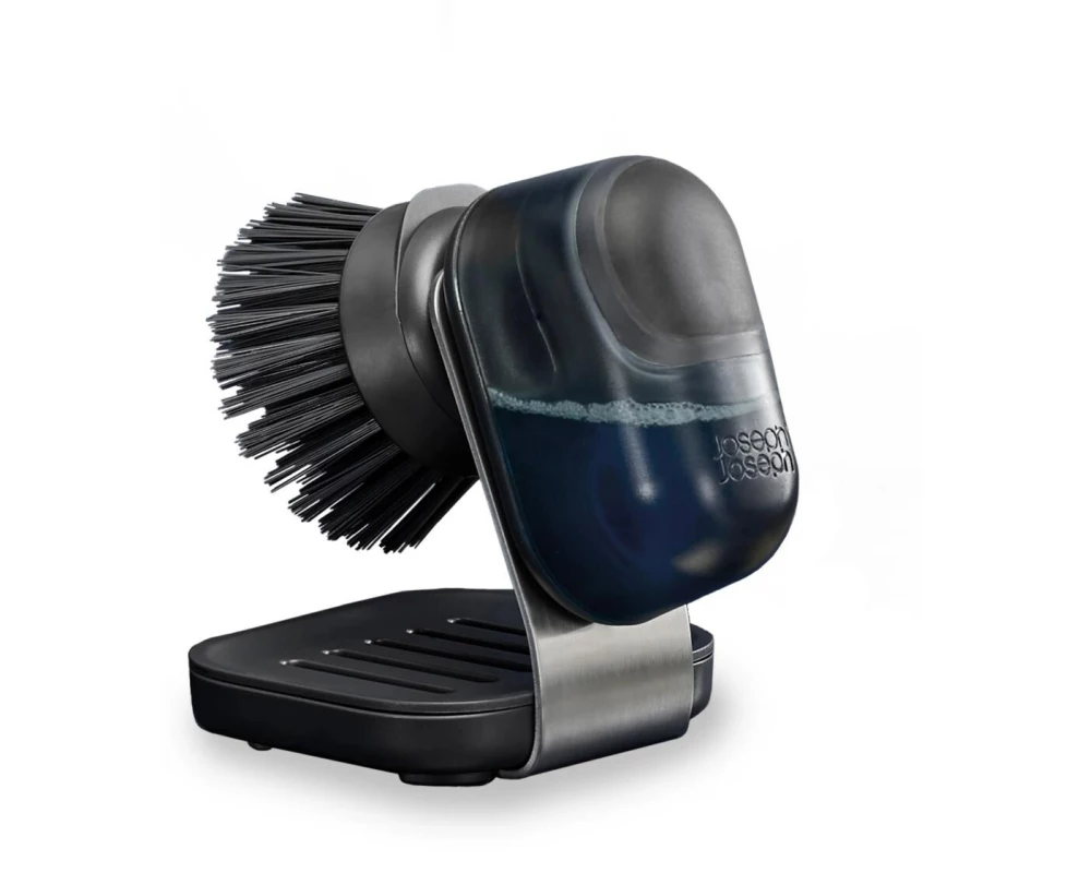 Joseph Joseph Spülbürste mit Seifenspender SinkTech 11.8 x 9.2 cm