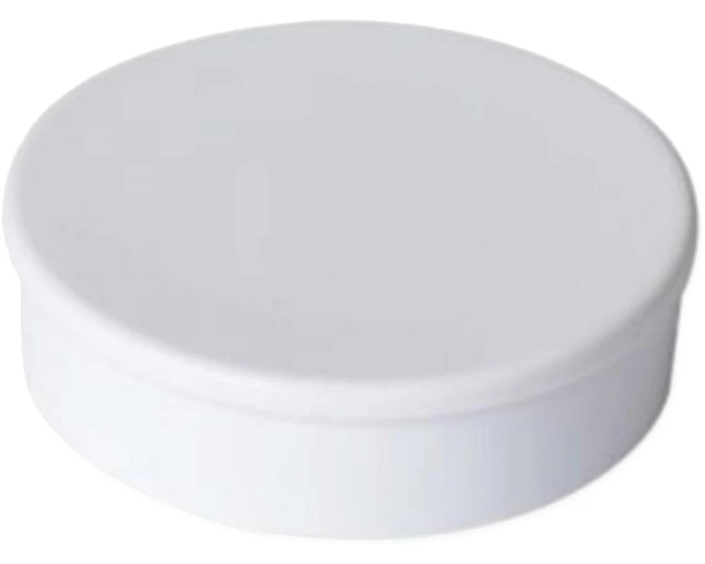 Berec Superhaftmagnet Ø 35 mm, 10 Stück, Weiss