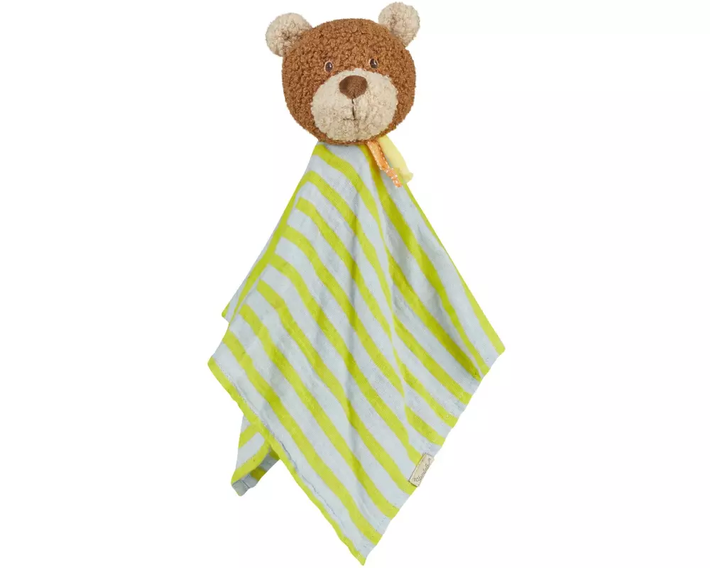 Sterntaler Schmusetuch L Bär Bob Eisblau