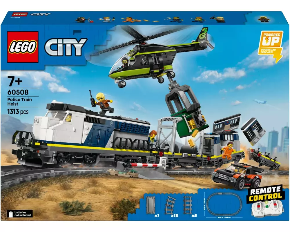 LEGO City Überfall auf den Polizeizug 60508