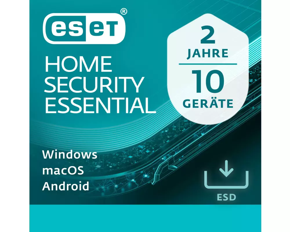 ESET HOME Security Essential ESD, Vollversion, 10 User, 2 Jahre