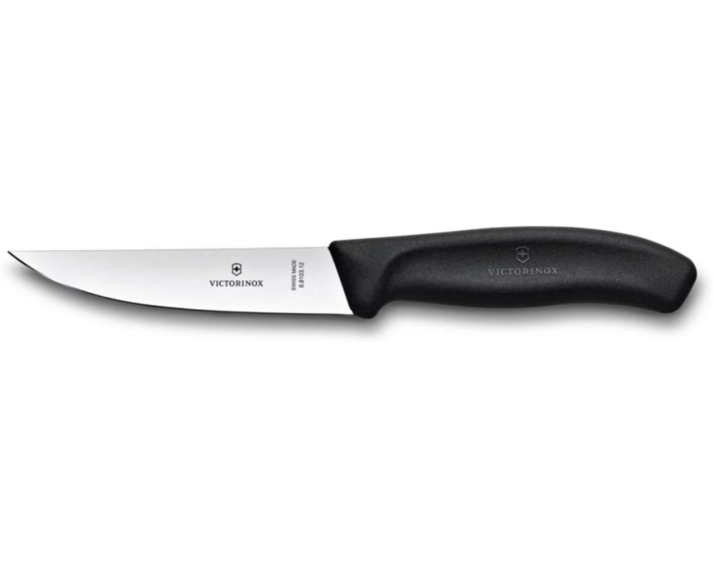 Victorinox Tranchiermesser Swiss Classic Schwarz, 12 cm