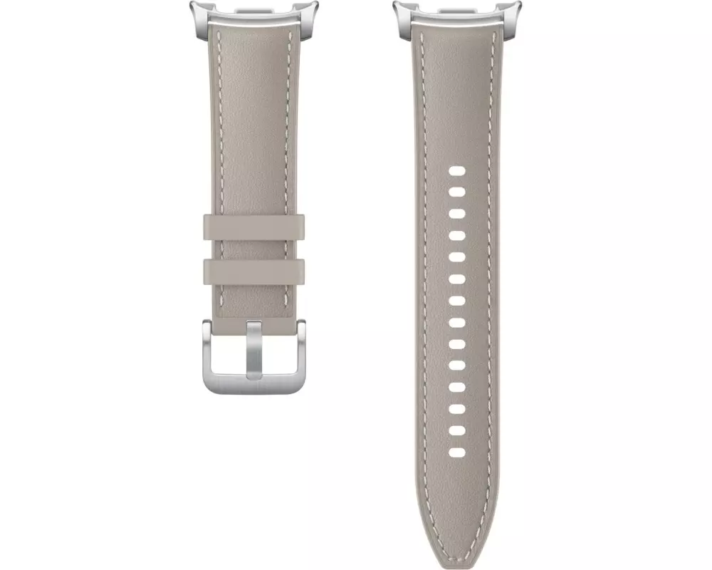 Samsung Hybrid Eco Leather Band S/M/L Watch8 Taupe