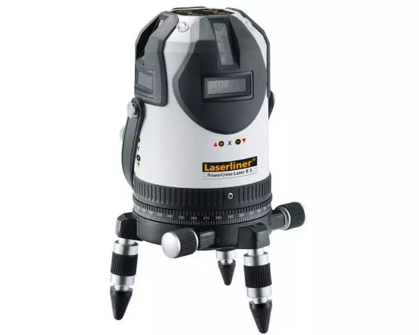 Laserliner Kreuzlinien-Laser PowerCross-Laser 8 S 10 m