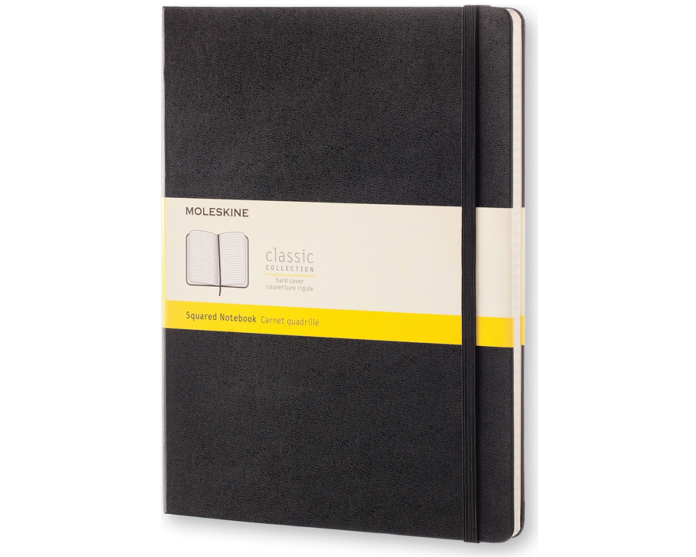 MOLESKINE Notizbuch XL 895292 kariert schwarz