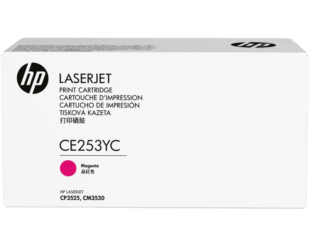 HP Toner-Modul Contract magenta CE253YC Color LaserJet CP3525 7900 S.