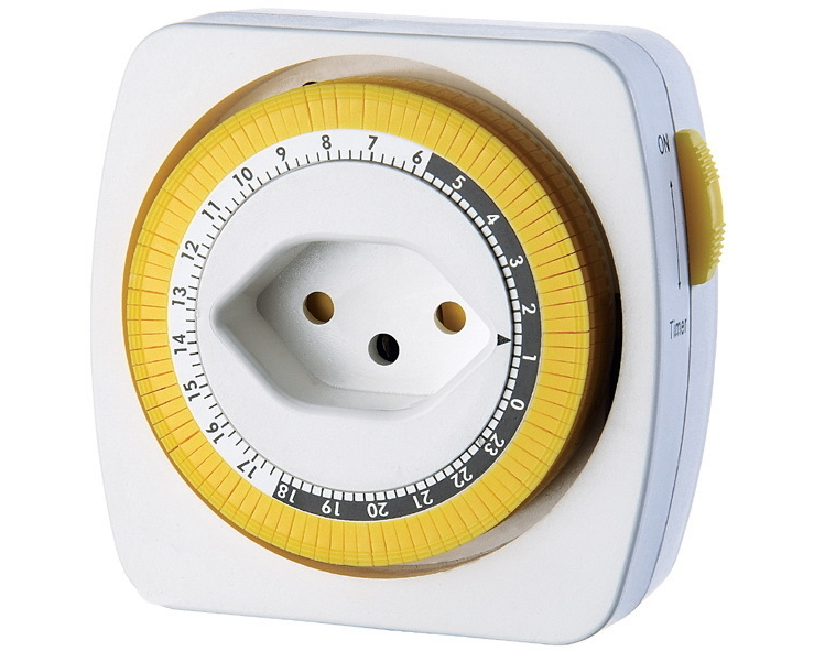 S-ELECTRO Zeitschaltuhr 4.2005 weiss, für innen, mechanisch