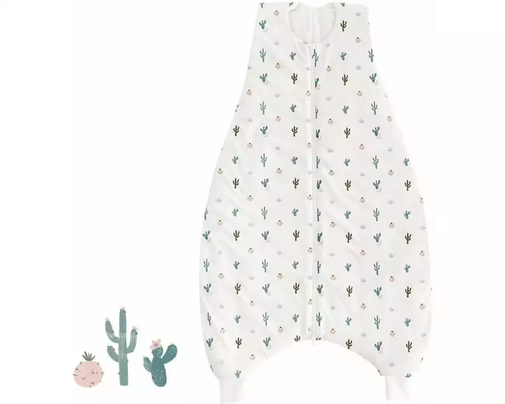 Träumeland Baby-Ganzjahrschlafsack Jumper To Go Kaktusliebe Gr. 98