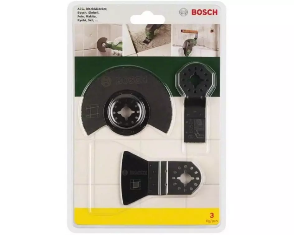 Bosch Zubehörset Fliesen, 3 Teile