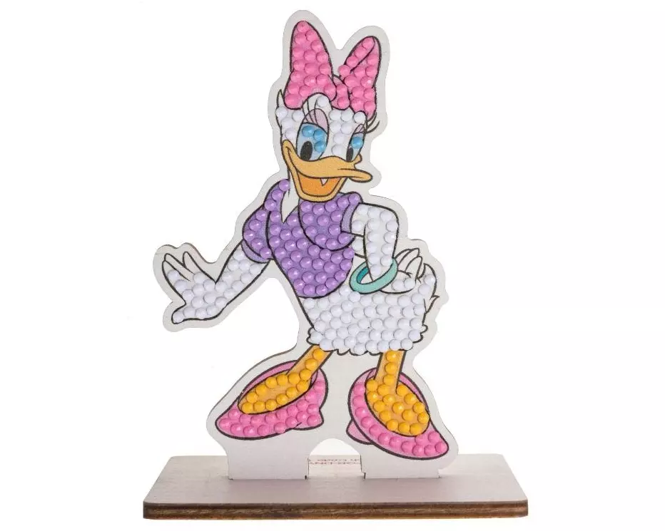 CRAFT Buddy Bastelset Crystal Art Buddies Daisy Duck