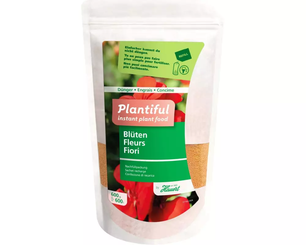 Hauert Dünger Plantiful Blüten Refill 600 g